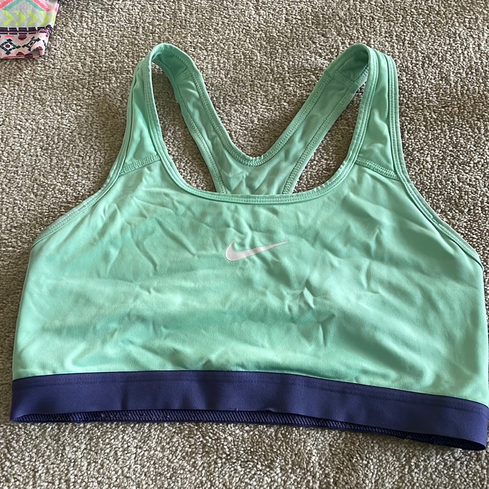 Large mint green bra